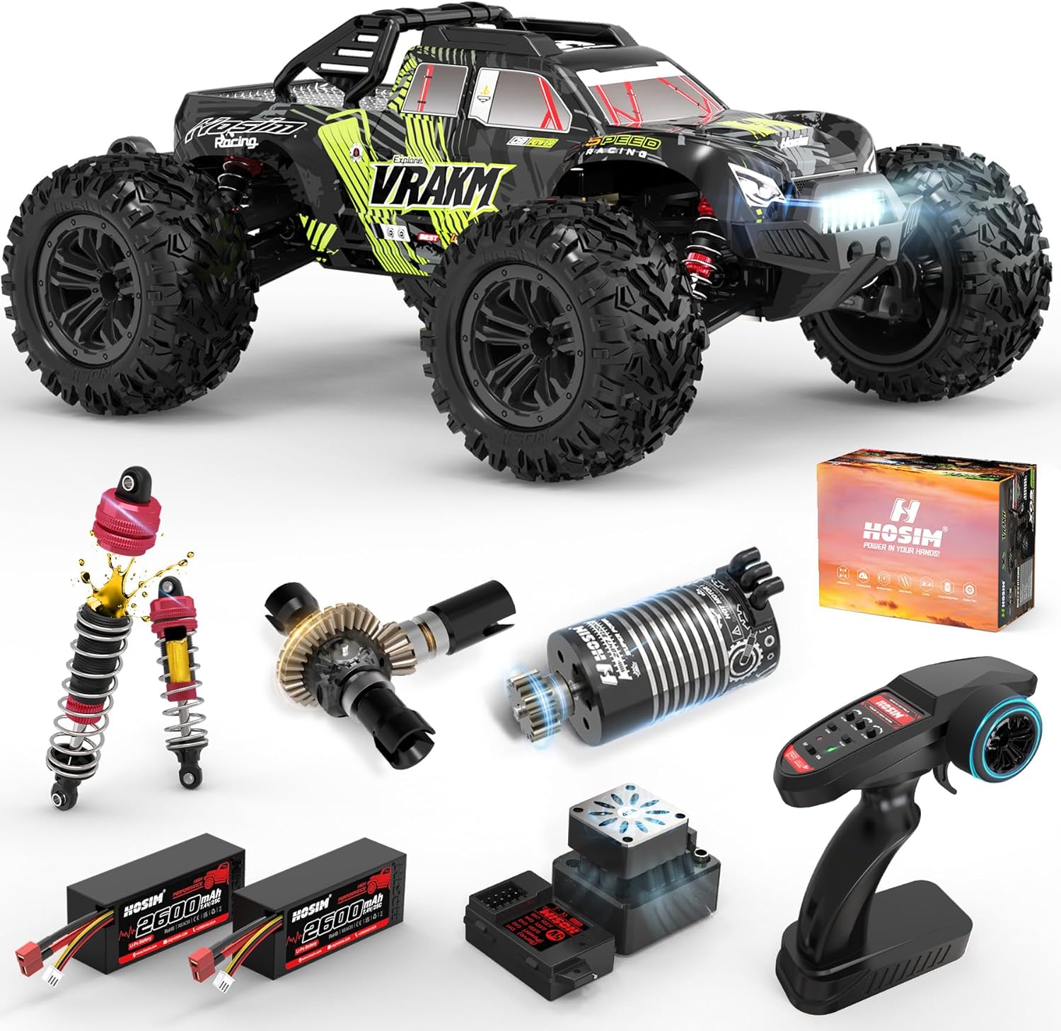 Adult Brushless RC Car, 1/10 S - Rc Hobby Grade Truck 评论和价格