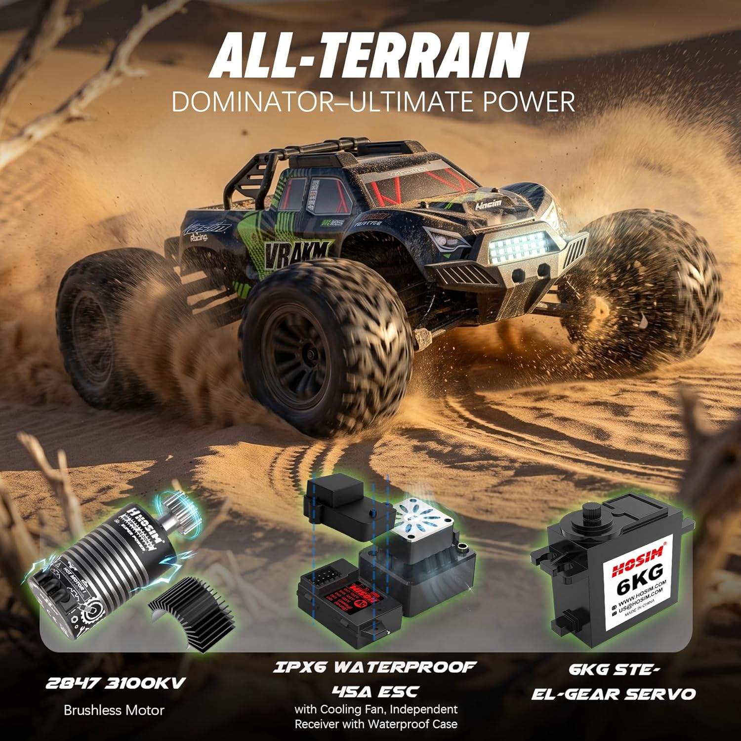 Adult Brushless RC Car, 1/10 S - Rc Hobby Grade Truck 评论和价格