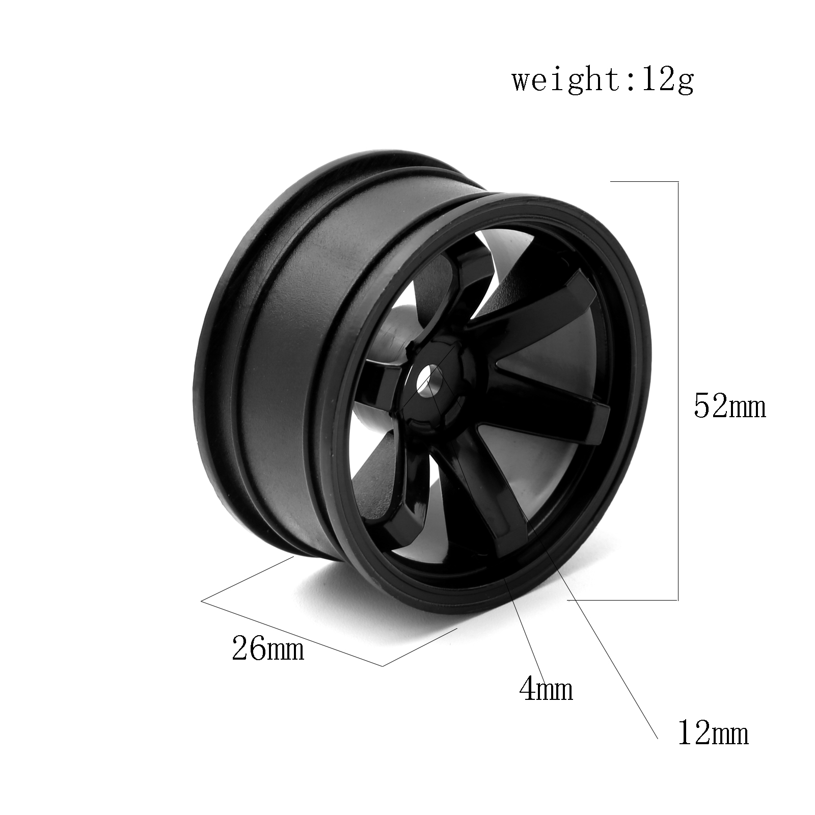 4pcs  Plastic Wheel Hub RC Rac - Rc Hobby Shops 评论和价格